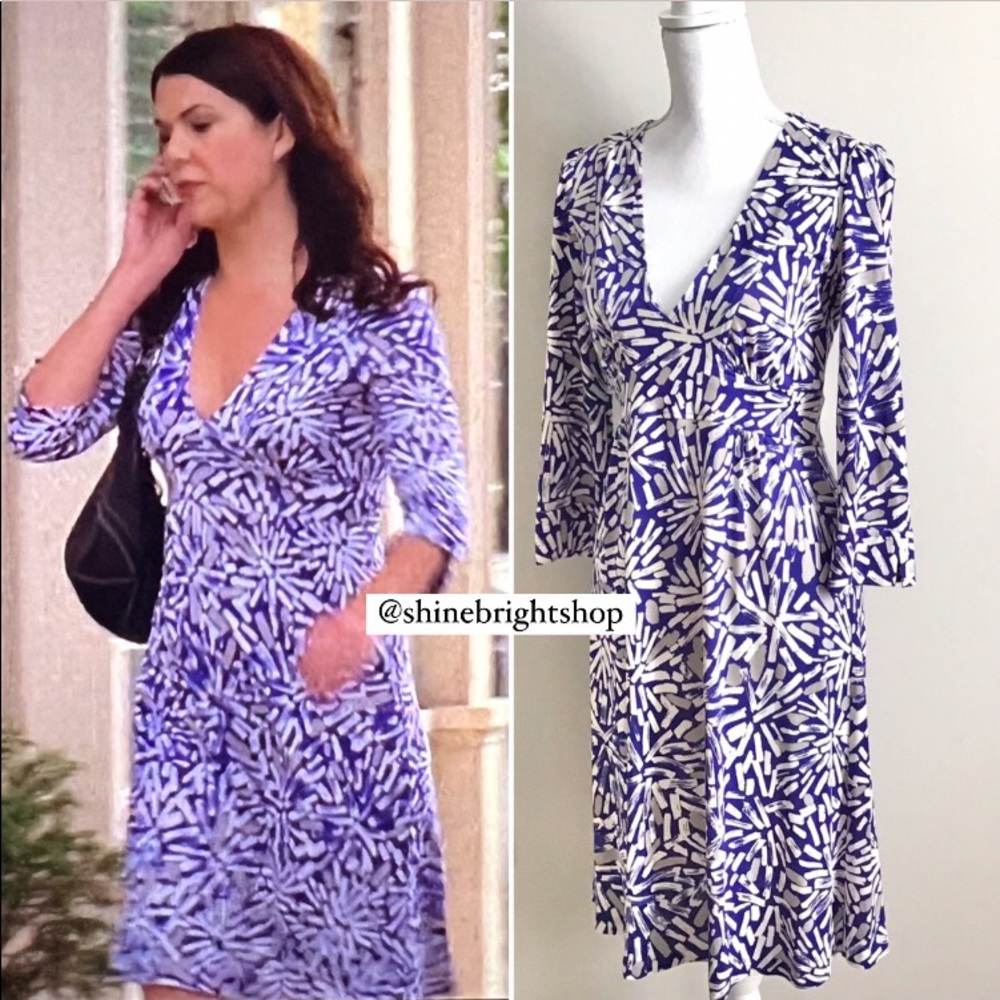 NWT Early 2000s Vintage Silk Dress ASO Lorelai Gilmore in Gilmore Girls - Picture 4 of 16